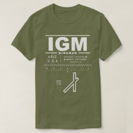Camiseta Kingman Airport IGM T-Shirt