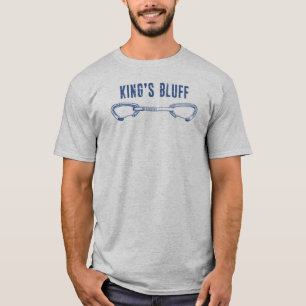 Camiseta King's Bluff Tennessee Escalada em Rocha Quickdraw