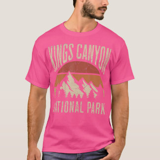 Camiseta Kings Canyon National Park California Nature Hikin