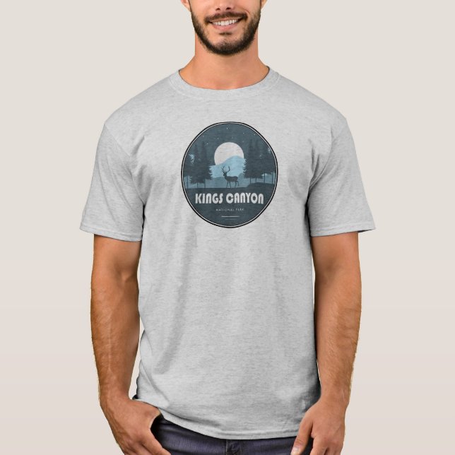 Camiseta Kings Canyon National Park Deer (Frente)