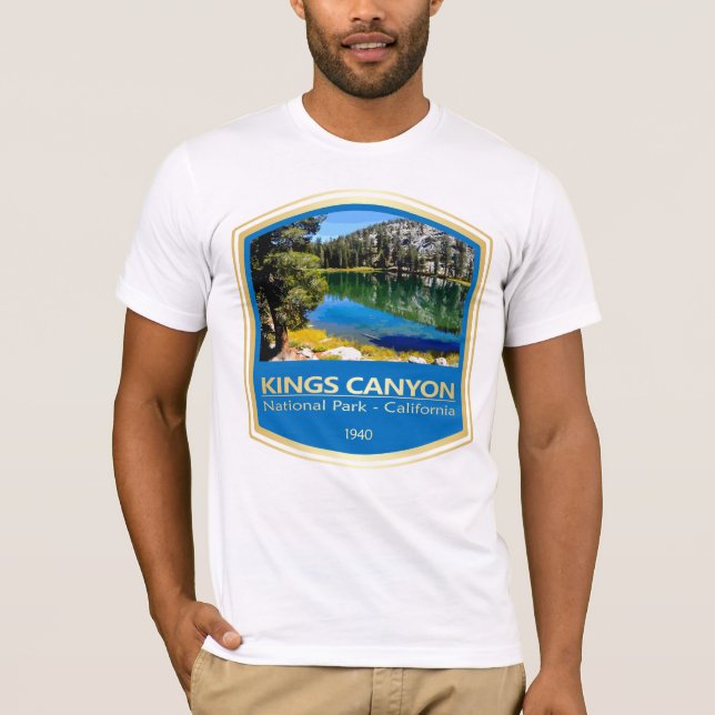 Camiseta Kings Canyon NP (PF1) (Frente)