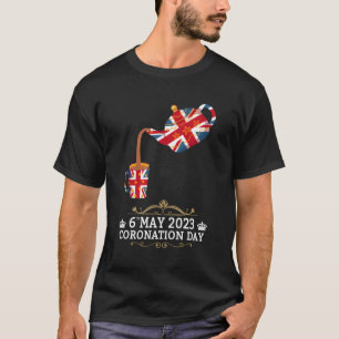 Camiseta Kings Coronation 2023 Union Jack Coronation Teapot