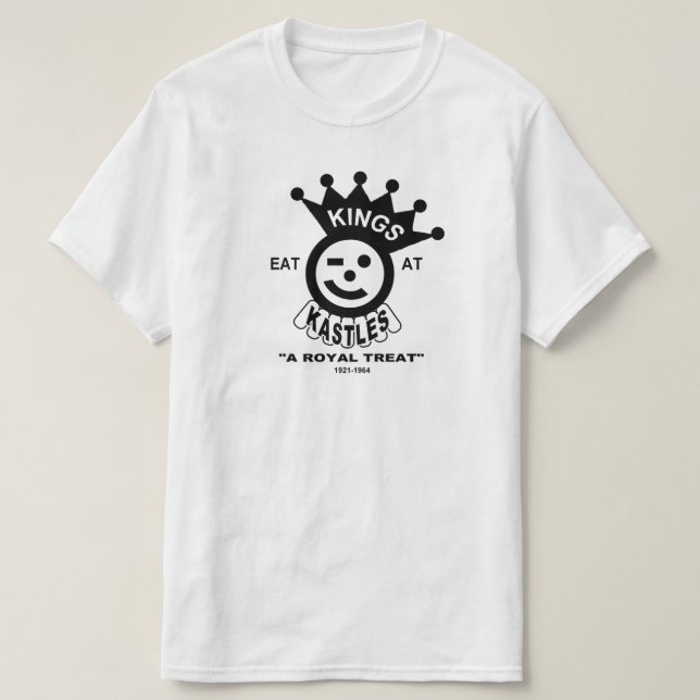 Camiseta Kings Kastle Hamburgers, Chicago, IL (Frente do Design)