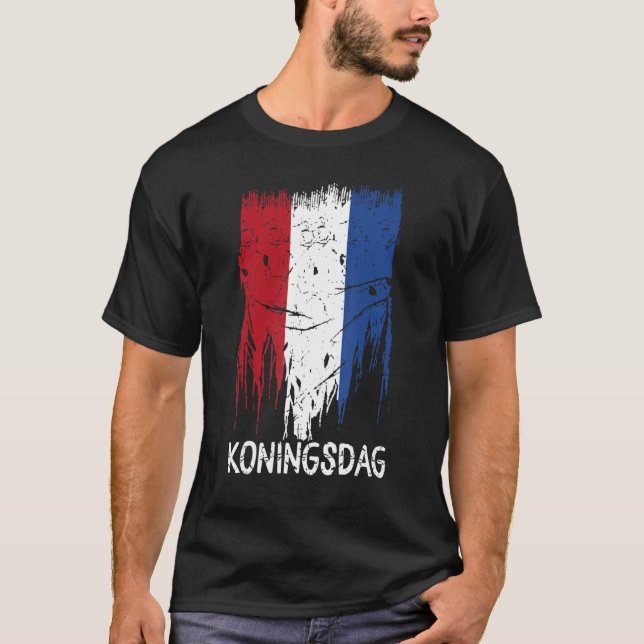 Camiseta Kingsday T-Shirt Amsterdam Koningsdag Kings Day Ni (Frente)