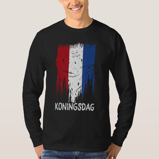 Camiseta Kingsday T-Shirt Amsterdam Koningsdag Kings Day Ni (Frente)