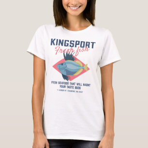 Camiseta Kingsport Fresh Fish Lovecraftian