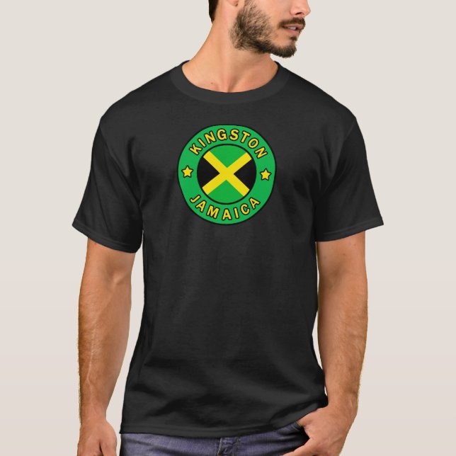 Camiseta Kingston Jamaica (Frente)
