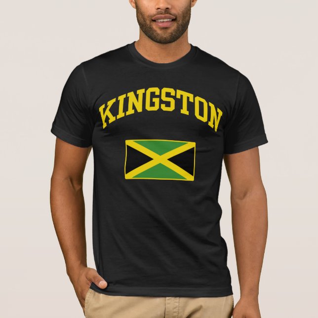 Camiseta Kingston Jamaica (Frente)