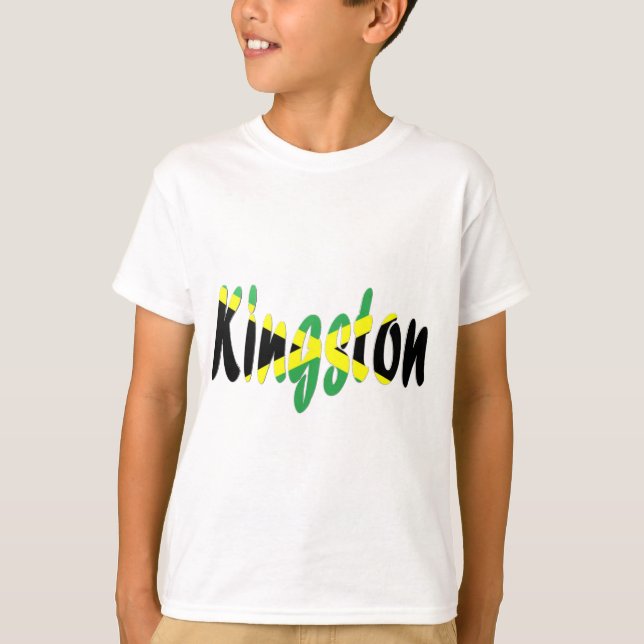 Camiseta Kingston, Jamaica (Frente)