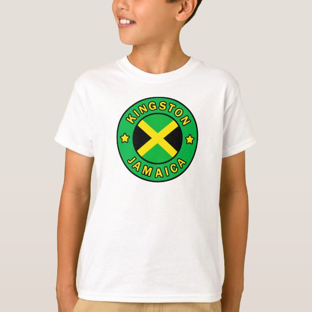 Camiseta Kingston Jamaica (Frente)