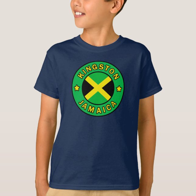 Camiseta Kingston Jamaica (Frente)