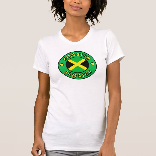 Camiseta Kingston Jamaica (Frente)