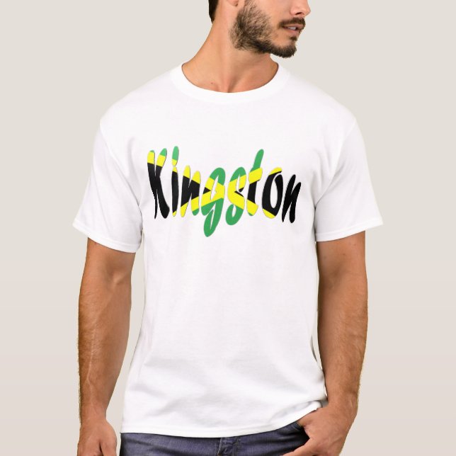 Camiseta Kingston, Jamaica (Frente)