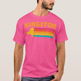 Camiseta Kingston New York Vintage angustiou Souvenir