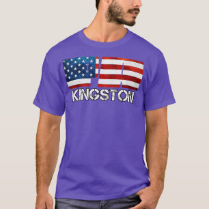 Camiseta Kingston Pennsylvania Vintage afressou Souvenir