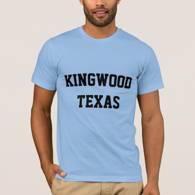 CAMISETA KINGWOOD, TEXAS (Frente)