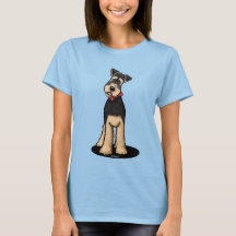 Camiseta KiniArt Airedale Terrier