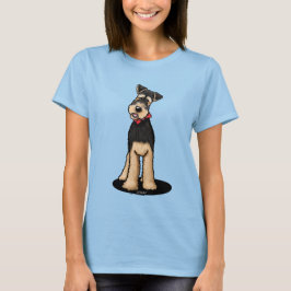 Camiseta KiniArt Airedale Terrier