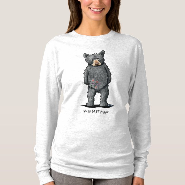Camiseta KiniArt Bear Hugger (Frente)