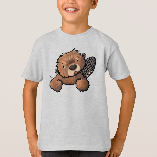 Camiseta KiniArt Beaver (Frente)