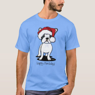 Camiseta KiniArt Christmas Frenchie T-Shirt