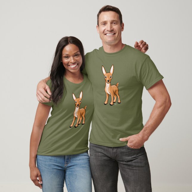 Camiseta KiniArt Deer T-Shirt (Unissex)