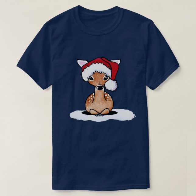 Camiseta KiniArt Deer T-Shirt (Frente do Design)