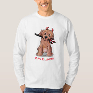 Camiseta KiniArt Doodle Dog Halloween