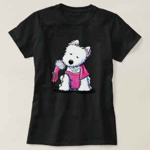 Camiseta KiniArt Glamor Westie