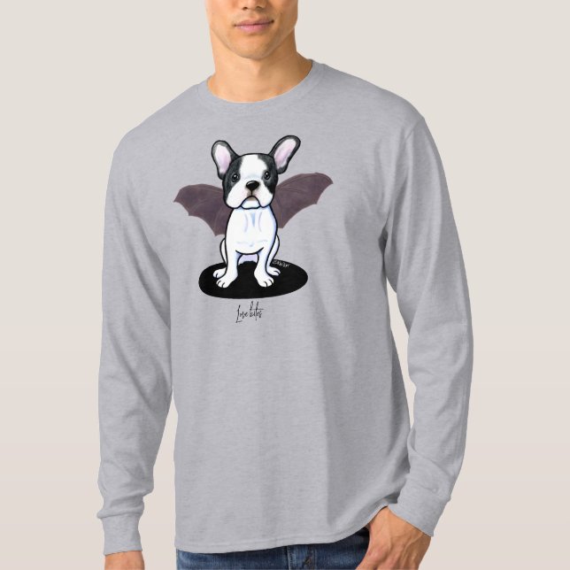 Camiseta KiniArt Halloween Frenchie T-Shirt (Frente)
