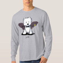 KiniArt Halloween Westie Terrier T-Shirt