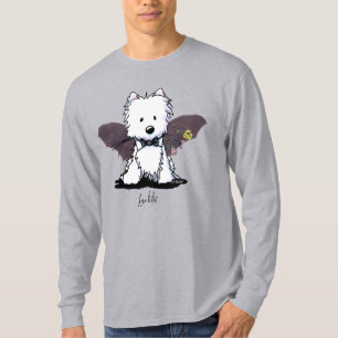 Camiseta KiniArt Halloween Westie Terrier T-Shirt