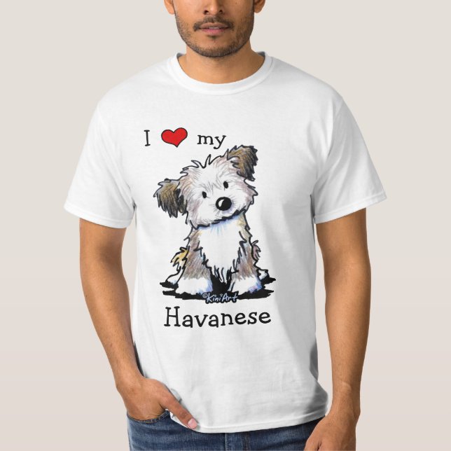 Camiseta KiniArt Havanese (Frente)