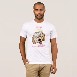 Camiseta KiniArt Life É Ouro DOODLE T-Shirt
