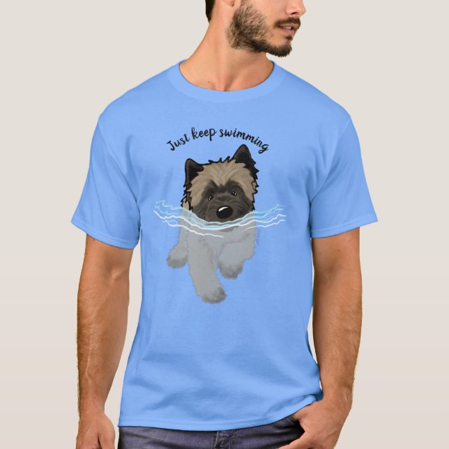 Camiseta KiniArt Nadar Cairn Terrier T-Shirt (Frente)