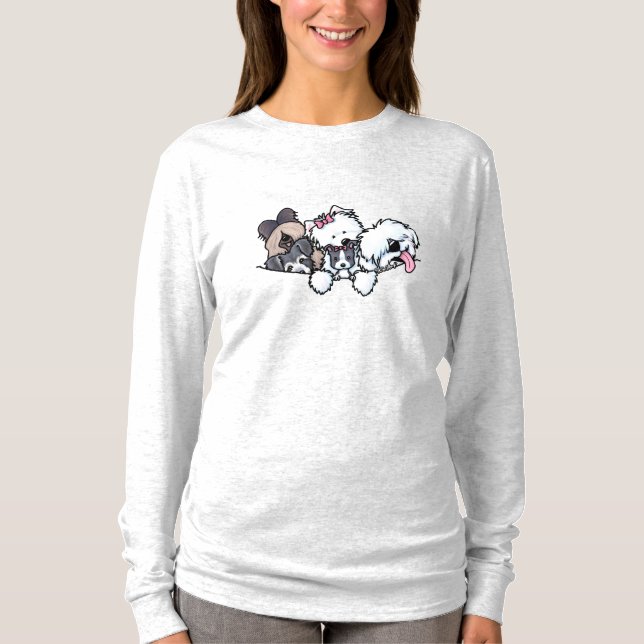 Camiseta KiniArt Pocket Cheio de Posers T-Shirt (Frente)