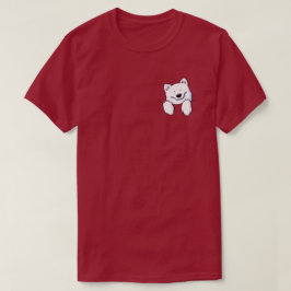 Camiseta KiniArt Pocket Puppy Esquimó Americano