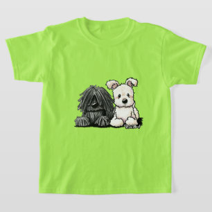 Camiseta KiniArt Puli e Pumi
