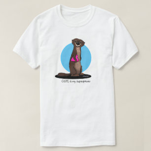 Camiseta KiniArt River Otter T-Shirt