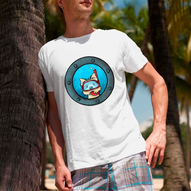 Camiseta KiniArt Snorkeling Cairn T-Shirt (Criador carregado)