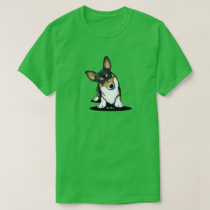 Camiseta KiniArt Tri Curioso Corgi