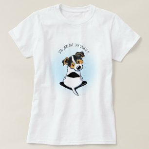 Camiseta KiniArt Tricolor Jack Russell Terrier