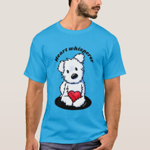 Camiseta KiniArt Westie Heart