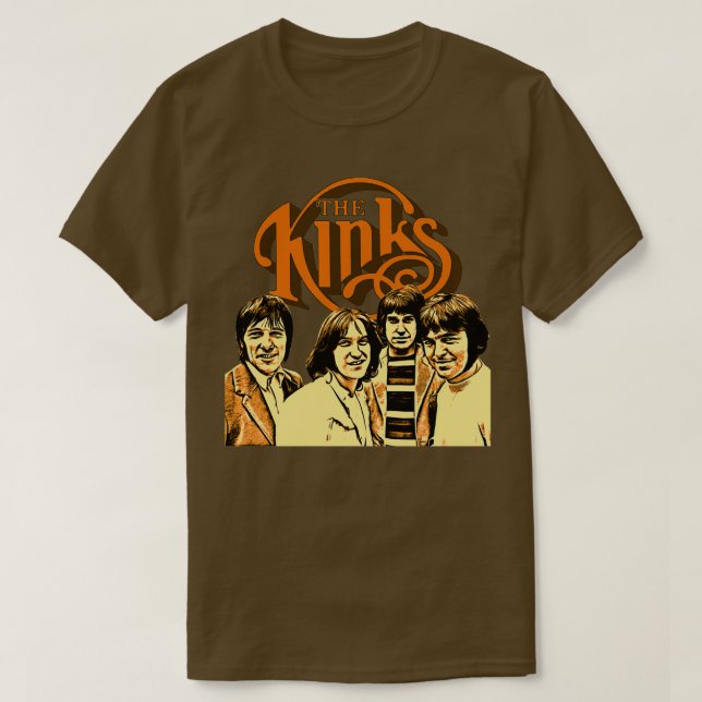 Camiseta Kinks da Equipe de cheio (Frente do Design)