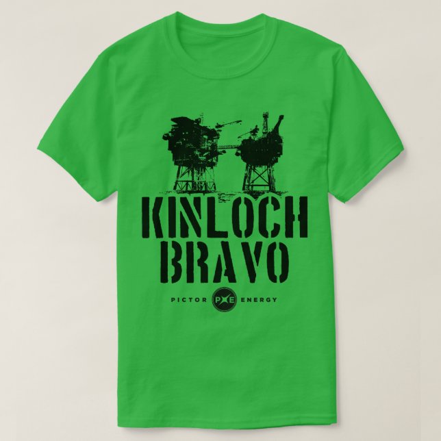 Camiseta Kinloch Bravo (Frente do Design)