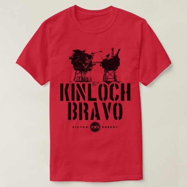 Camiseta Kinloch Bravo (Frente do Design)