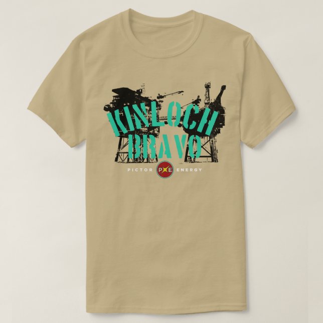 Camiseta Kinloch Bravo 1 (Frente do Design)