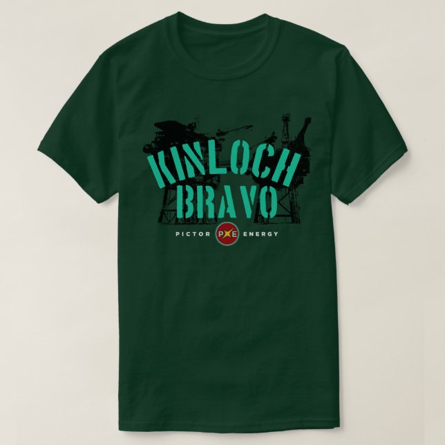 Camiseta Kinloch Bravo 1 (Frente do Design)