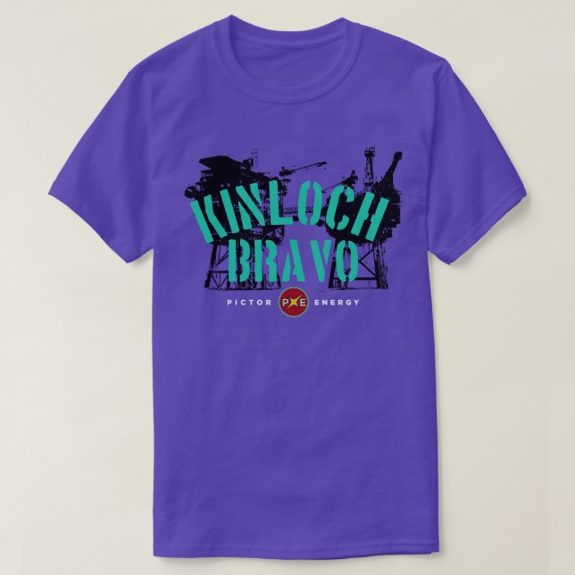 Camiseta Kinloch Bravo 1 (Frente do Design)