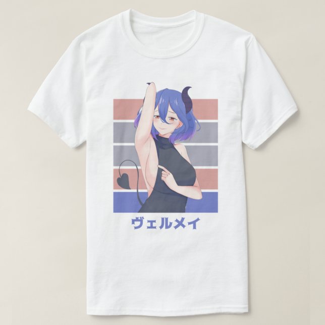 Camiseta Kinsou no vermeil (3) (Frente do Design)